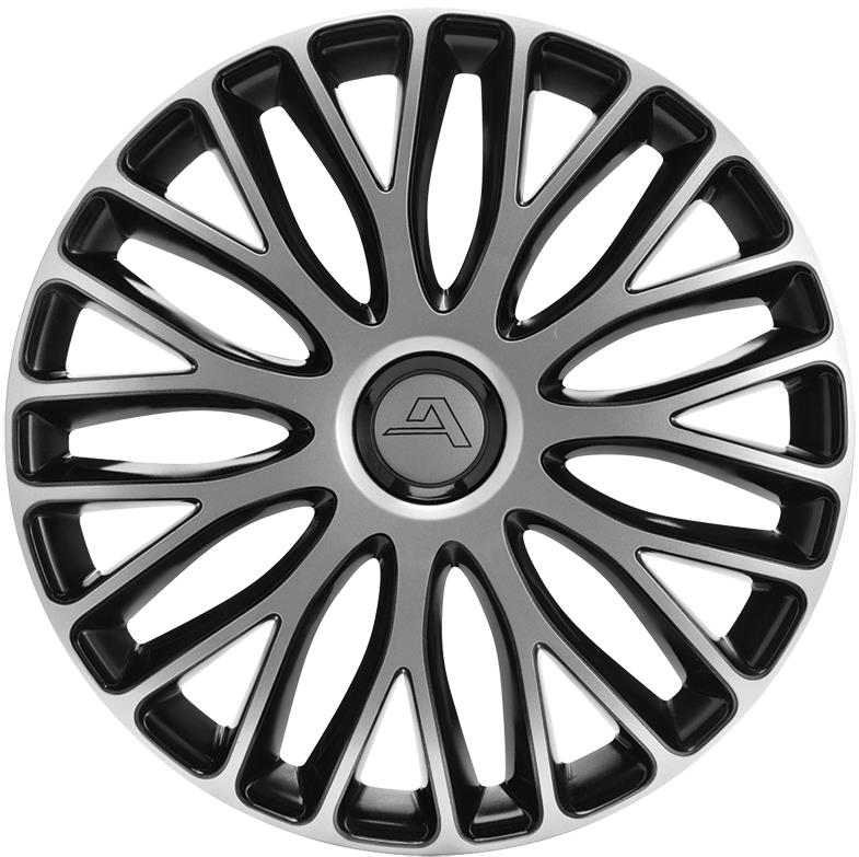 A.I.&E. Milano 16" černo-stříbrná, 1 ks