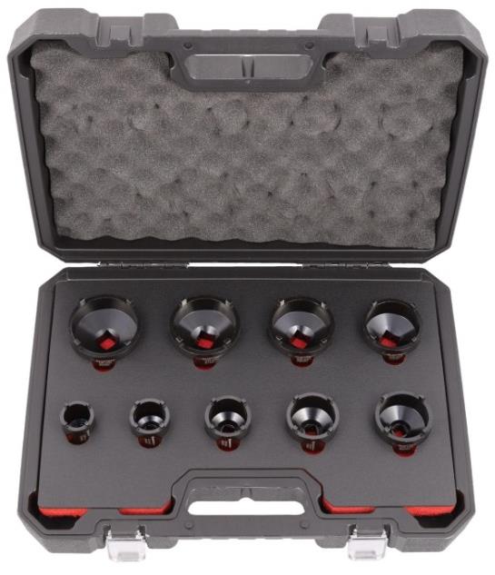 QUATROS Sada hlavic na matice KM04-KM12 Quatros QS50267