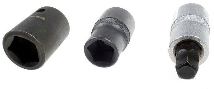QUATROS Sada 5ti hranných nástrčných klíčů 1/2" na brzdové třmeny Quatros QS70401