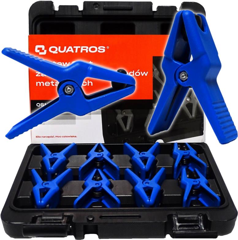 QUATROS Svorky na kovové trubky klimatizace a brzdy 8 ks Quatros QS14254