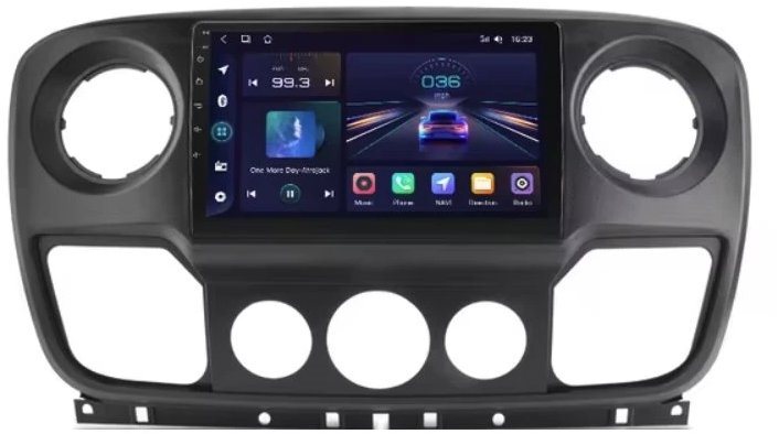 Ossuret Autorádio Renault Master, Nissan NV400, Opel Movano, CarPlay, GPS, WiFi