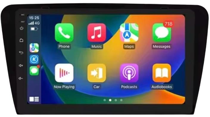 Ossuret 8 GB Škoda Superb II 2008-2015 Navigace s CarPlay, Android Auto, GPS