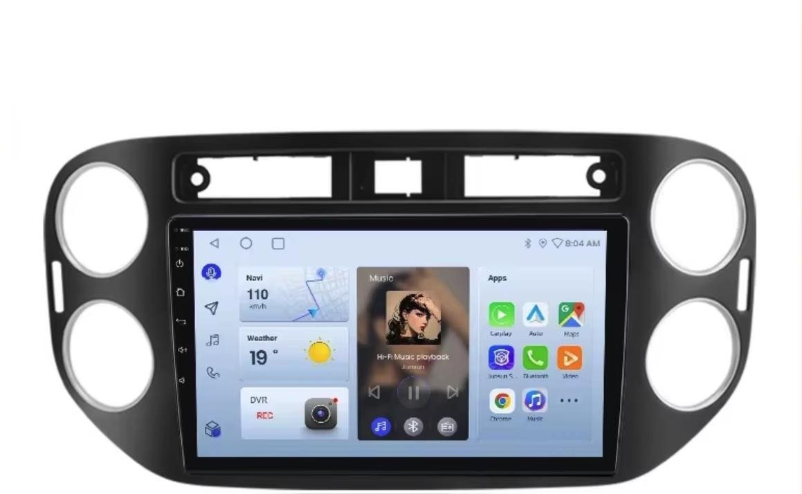 Ossuret Volkswagen Tiguan 2006-2016 CarPlay, Android 14, GPS Navigace VW Tiguan