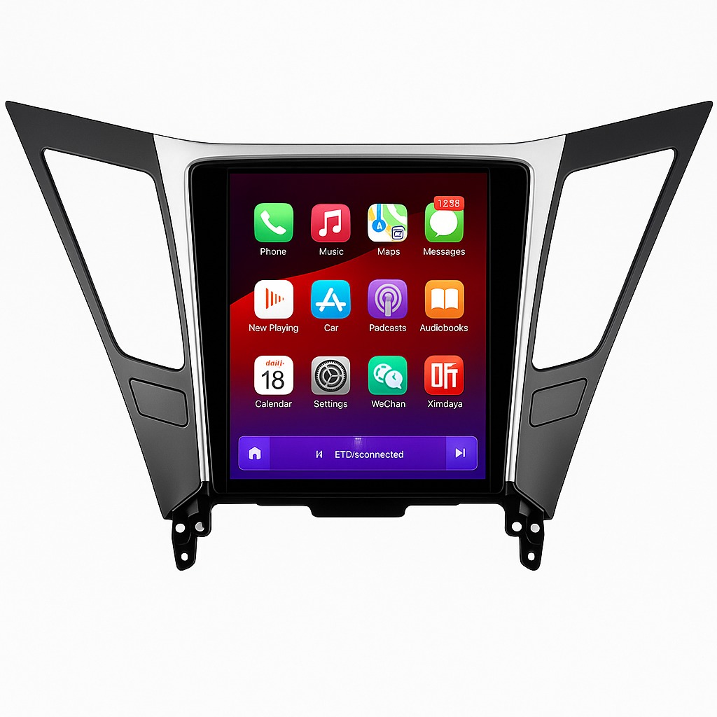 Ossuret Autorádio Hyundai Sonata YE8 2010–2018,  9,7", Android, CarPlay, 4G – verze B