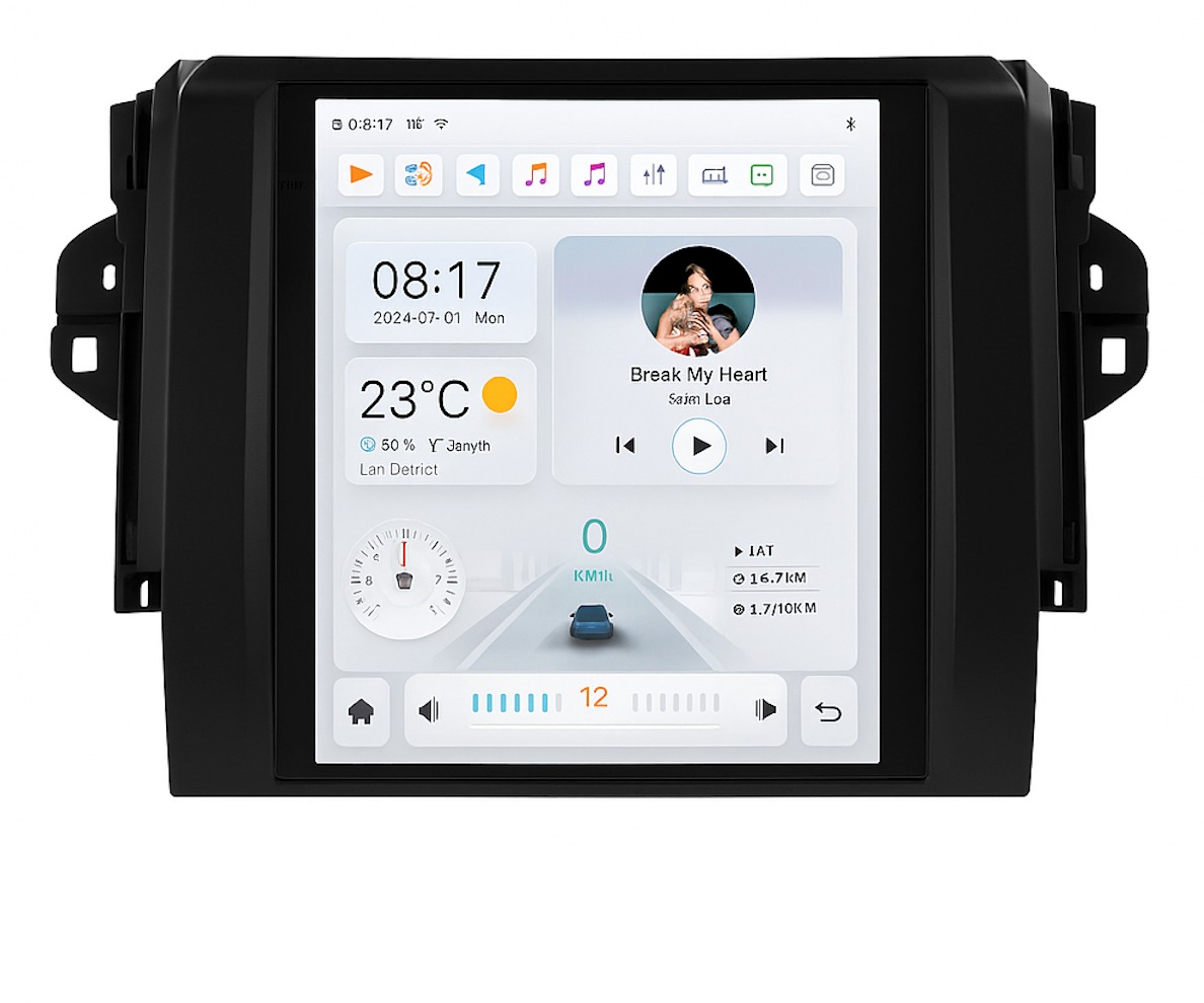 Ossuret Autorádio Toyota Fortuner, Hilux Revo 2018–2022,  Android 13, CarPlay