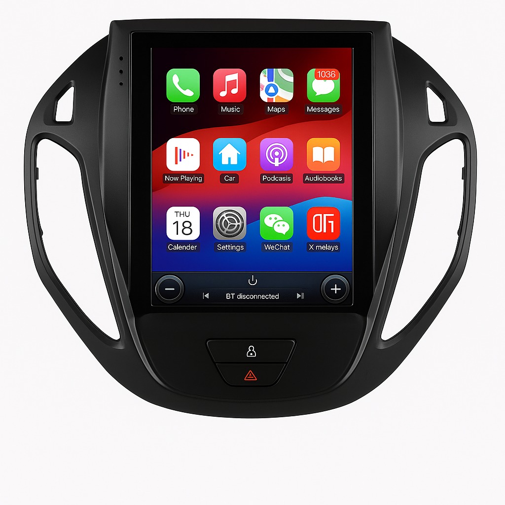 Ossuret Autorádio Ford Tourneo, Transit 2012–2023, Android 14, CarPlay, GPS – verze A