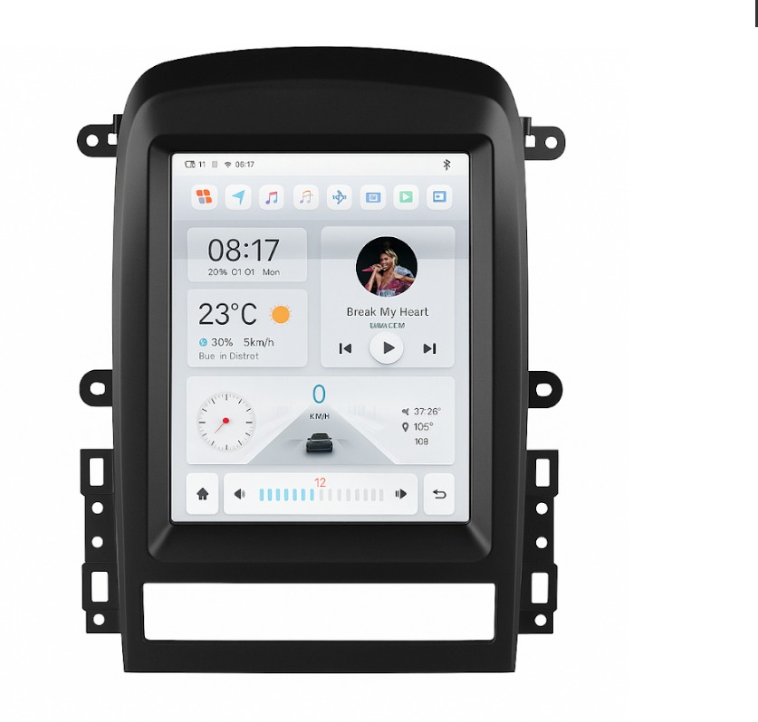 Ossuret Autorádio Chevrolet Captiva Sport 2006–2012,  9,7", CarPlay, GPS, 4G – verze A