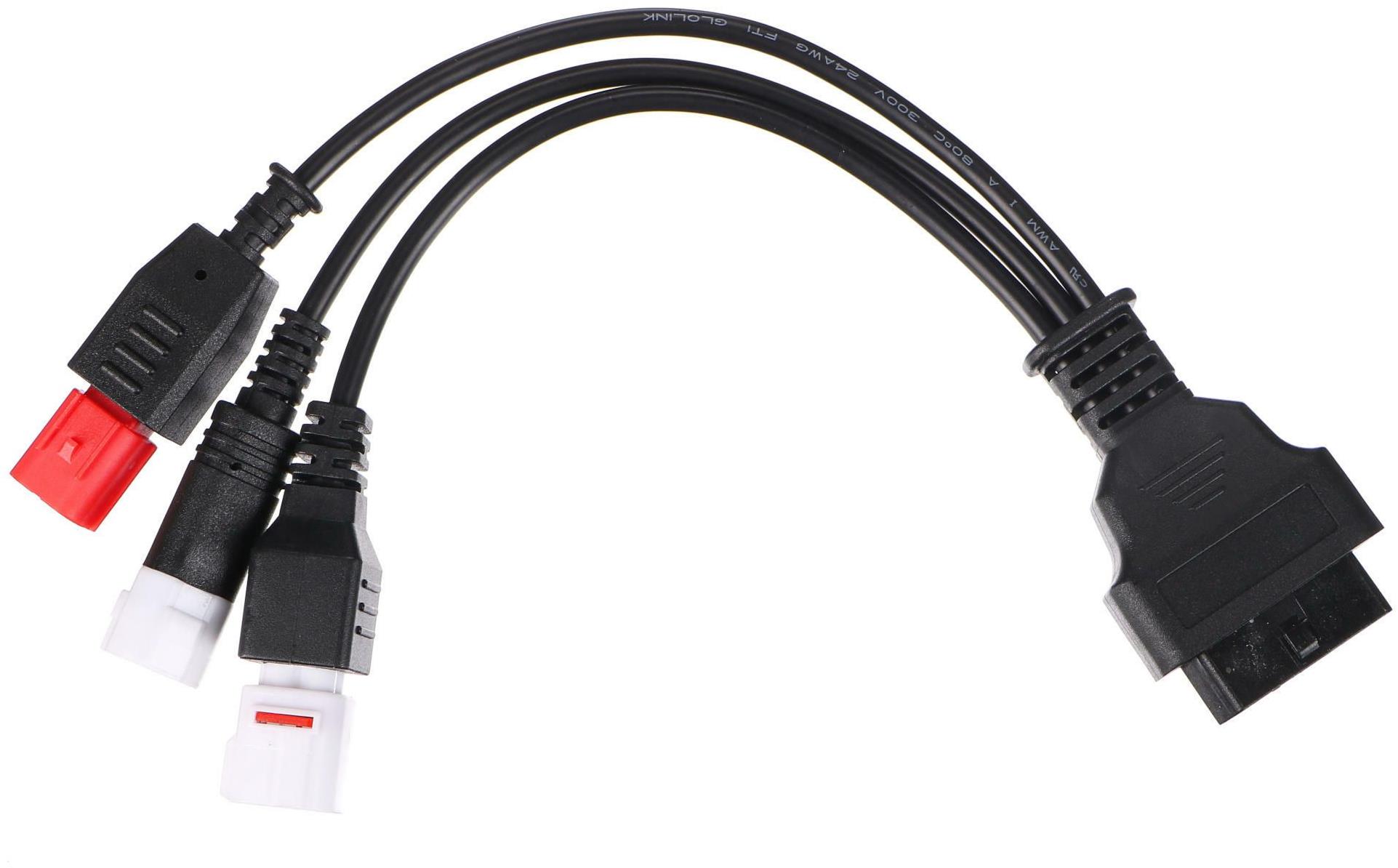 SIXTOL OBD-II redukce 3-pin/4-pin/6-pin pro moto Yamaha a Honda MECHANIC