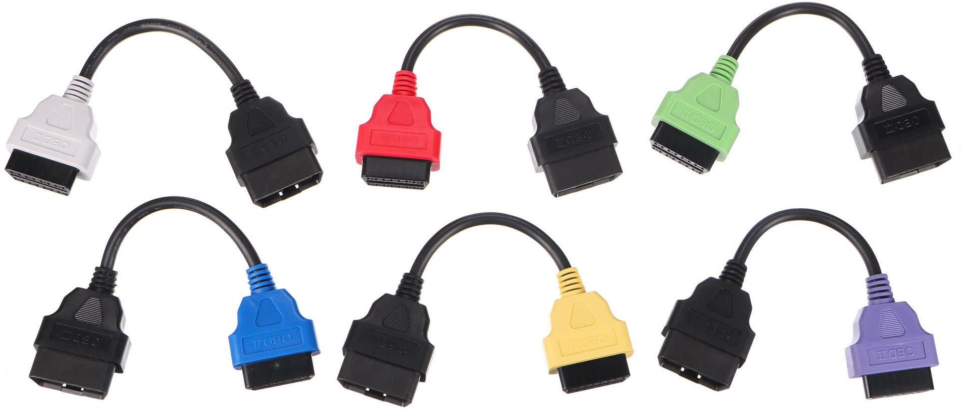 SIXTOL Kompletní sada OBD-II redukcí FiatECUScan