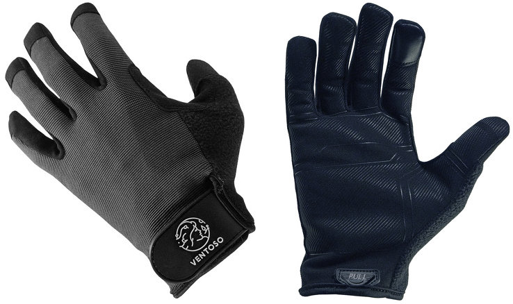 Ventoso Rukavice moto freeride šedé 2XL