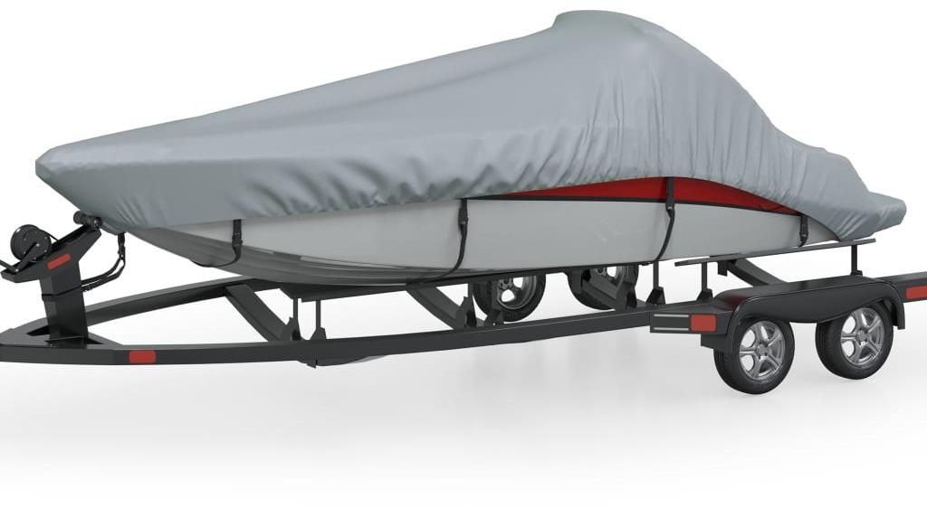 SHUMEE Krycí plachta na loď délka 488 - 564 cm, šířka 239 cm