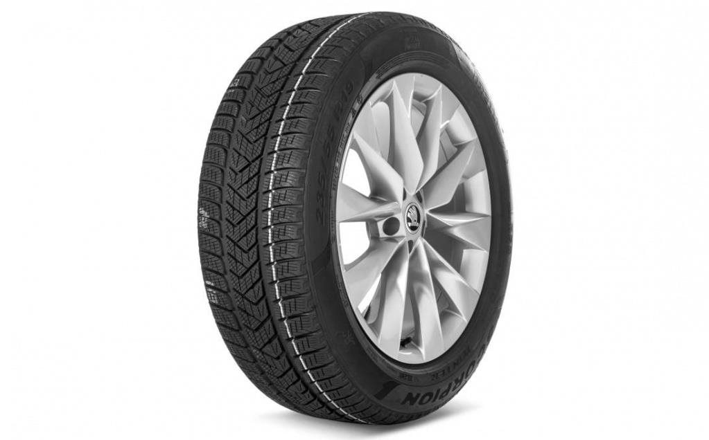 Škoda Kompletní zimní kolo CRYSTAL 19" pro ENYAQ levá