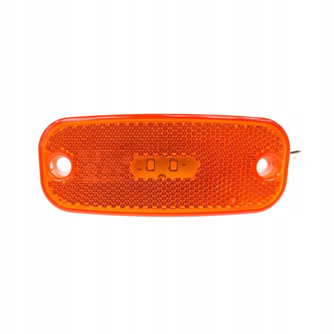 TT technology Poziční LED světlo oranžové, obdélníkové obrysové, 0,2 W, 12-24 V