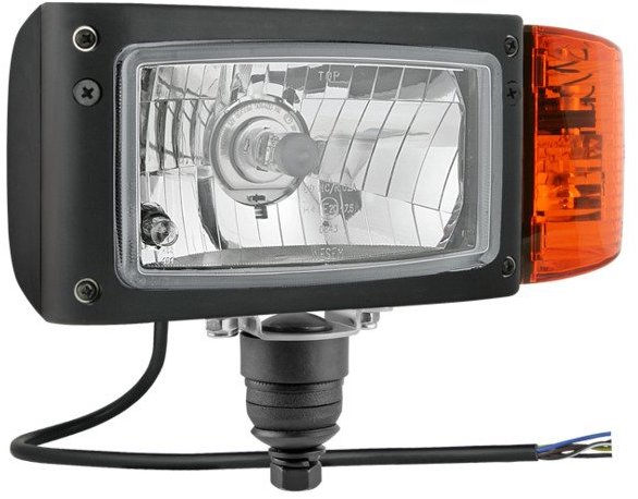 WESEM Světlo přední levé REPR2.42782 24 V, 4 - funkční, spodní úchyt, kabel 3 m