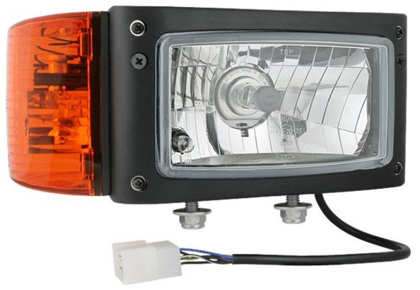 WESEM Světlo přední pravé REPR2.42781 12 V, 4 - funkční, spodní úchyt, kabel 3 m
