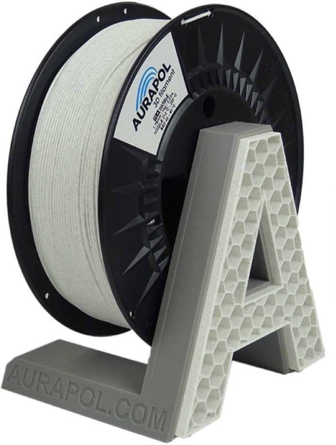 AURAPOL PLA 3D Filament Mramor 1 kg 1,75 mm