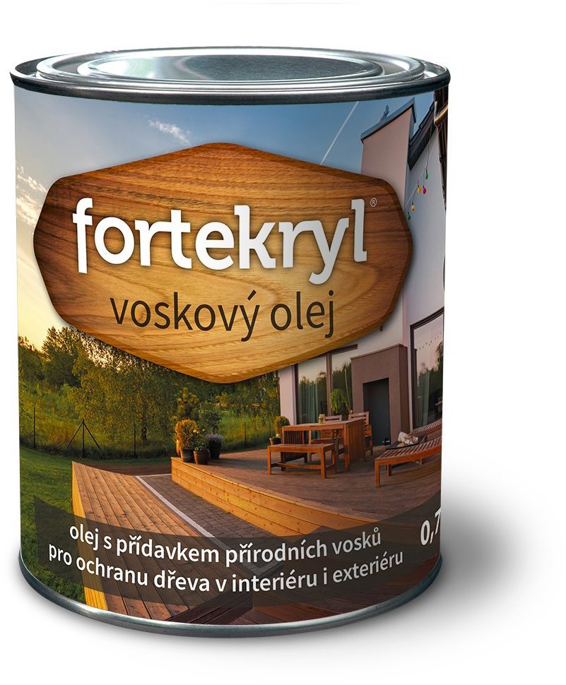 Austis Fortekryl Voskový olej 0,7 kg, ořech