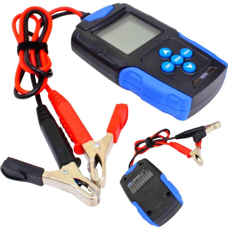 SATRA Tester autobaterie s LCD displajem 12/24V S-LBA1224