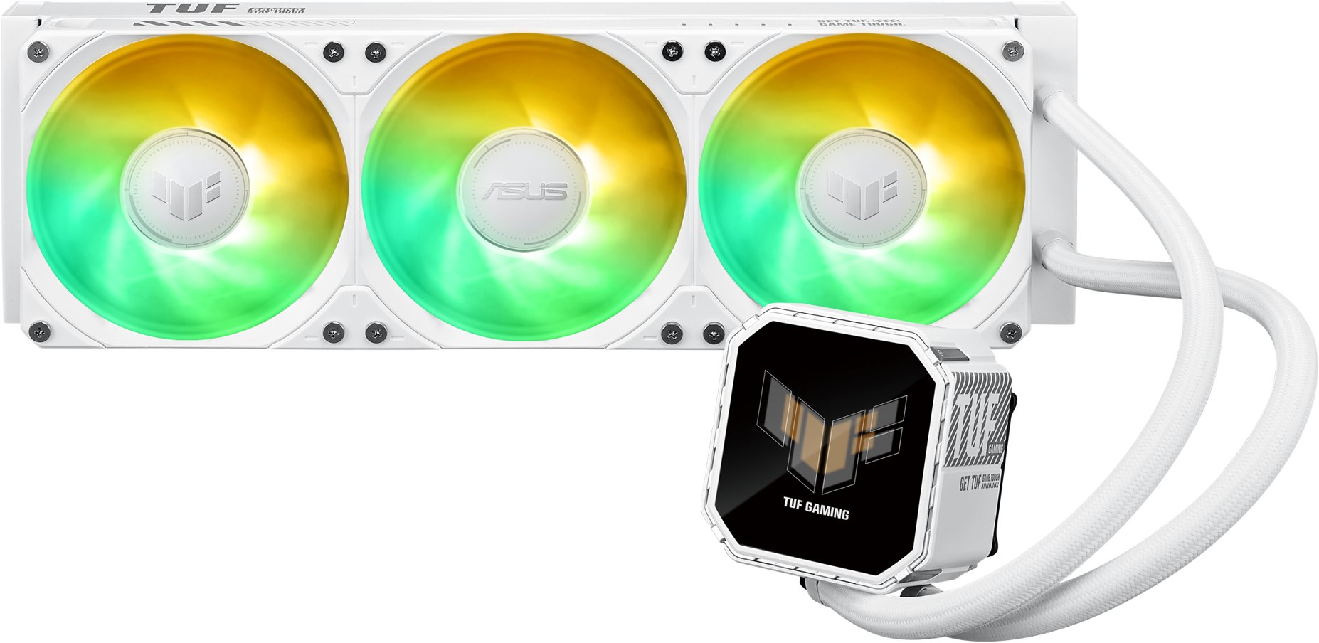 ASUS TUF GAMING LC III 360 ARGB LCD White Edition