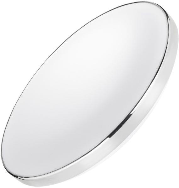 AVIDE Prémiové LED stropní svítidlo Amelia 35 cm 18 W 1600 lm denní, stříbrný okraj