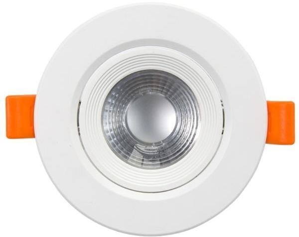Výklopné podhledové bodové LED 7 W kruh studená 9 cm
