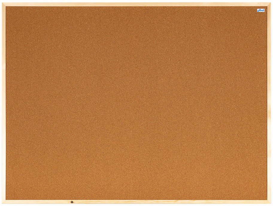 Dřevěný rámový nástěnný panel AVELI cork 120x90cm