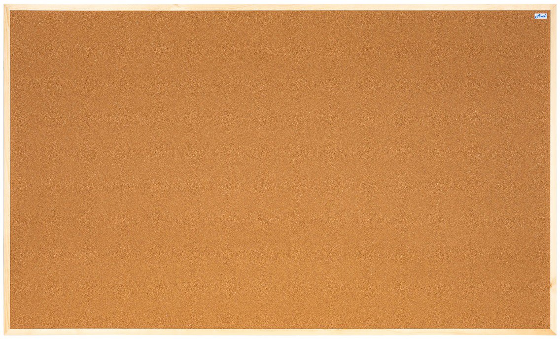 Dřevěný rámový nástěnný panel AVELI cork 120x90cm