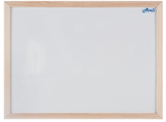 Magnetická tabule 60 x 40 cm s dřevěným rámem