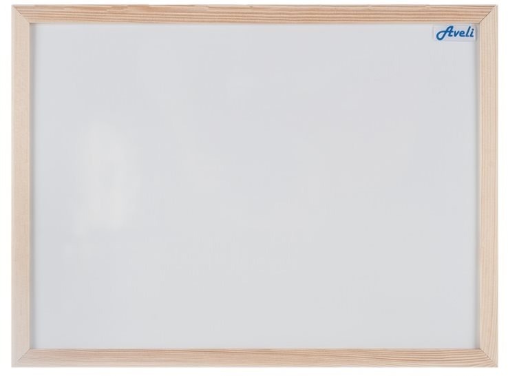 Magnetická tabule 60 x 40 cm s dřevěným rámem