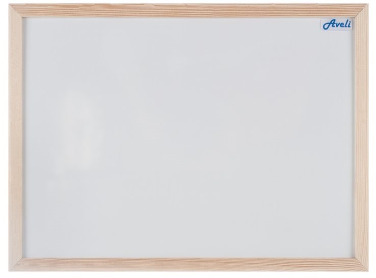 Magnetická tabule 60 x 40 cm s dřevěným rámem