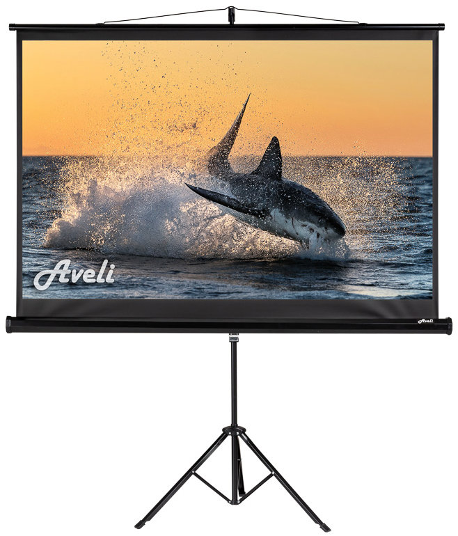 AVELI mobilní stativ 70" černý tubus