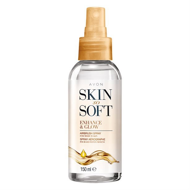 Avon Samoopalovací a rozjasňující olej ve spreji s jojobovým olejem 150 ml
