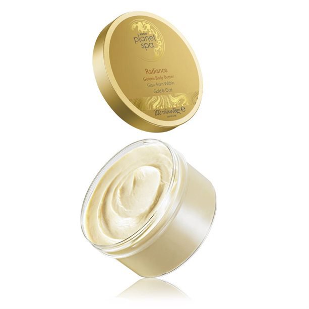 Avon Rozjasňující tělový krém se zlatými částečkami, 200 ml