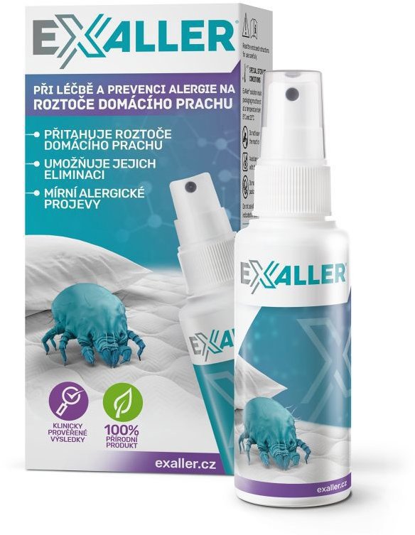 ExAller sprej při alergii na roztoče domácího prachu 75 ml