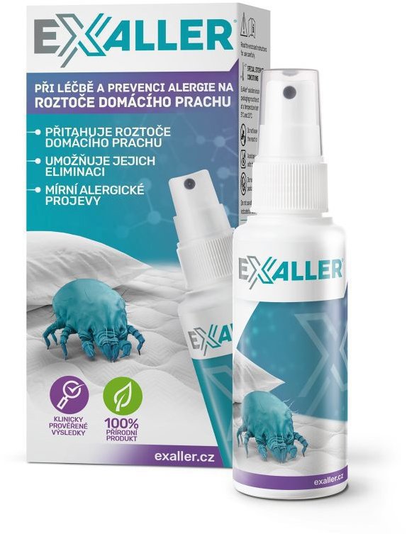 ExAller sprej při alergii na roztoče domácího prachu 150 ml