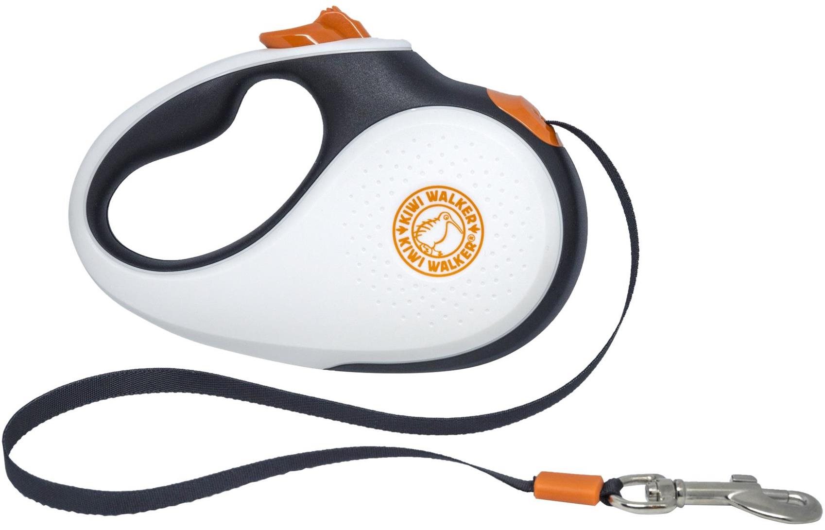Kiwi Walker Samonavíjecí vodítko 360° XS 3 m 12 kg oranžové