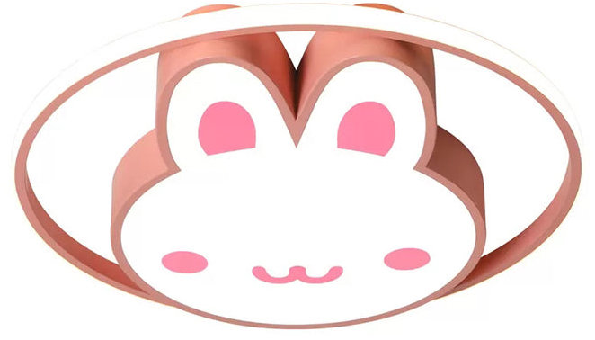 KIK KX3169 LED Stmívatelné dětské stropní svítidlo LED, 60 W, králíček