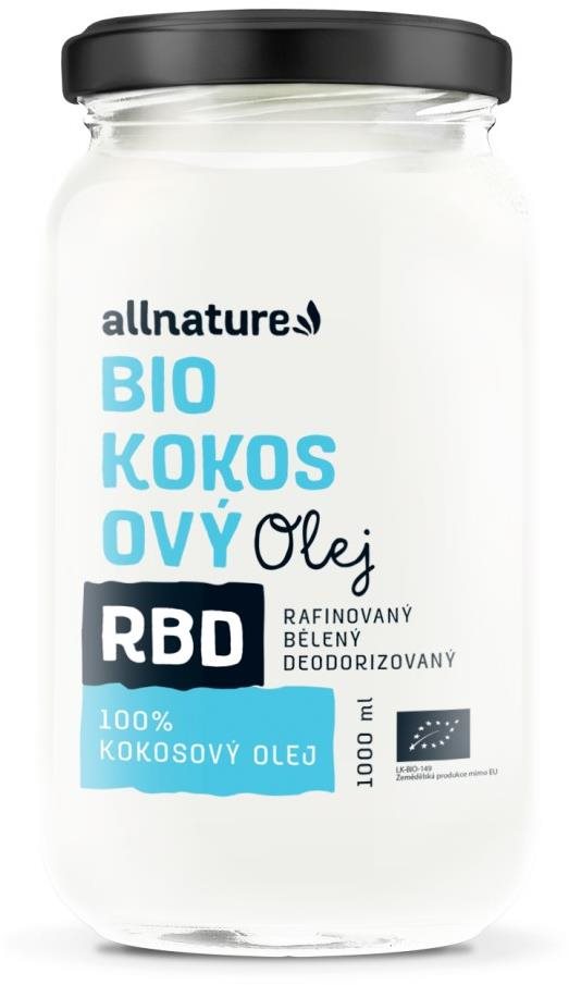 Allnature RBD Kokosový BIO 1000ml