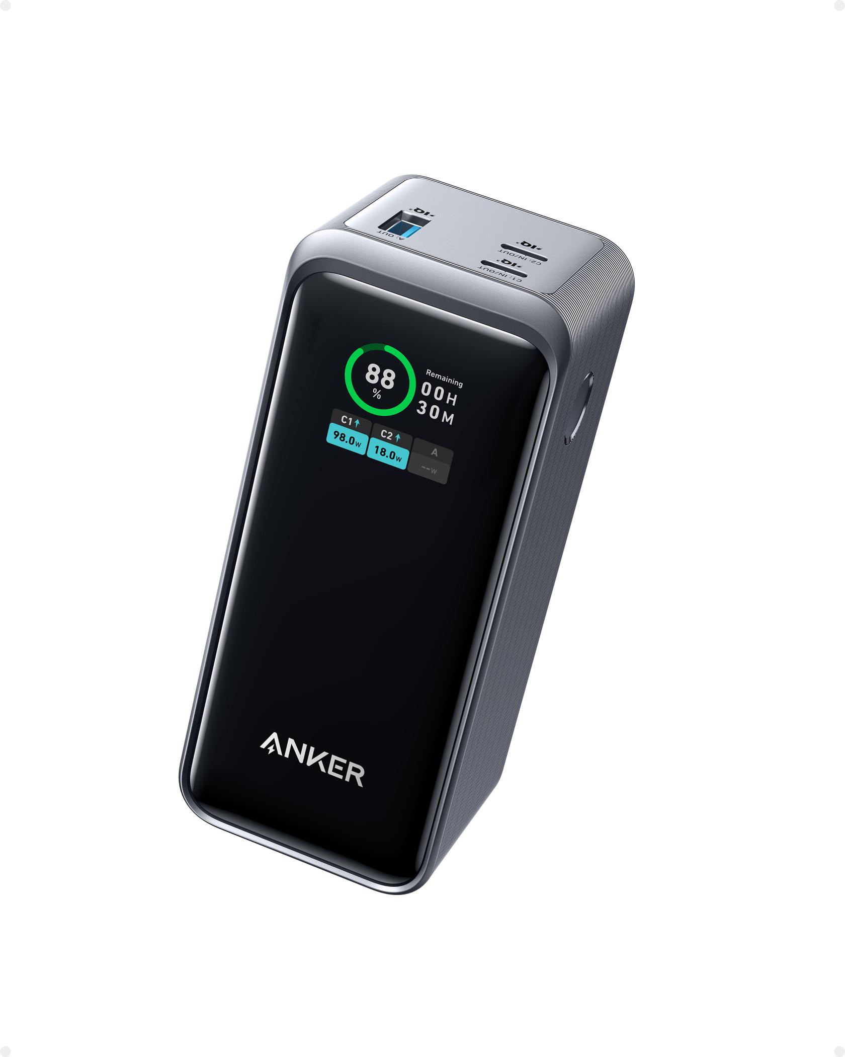 Anker Prime Power Bank 20000mAh, 200W, Black