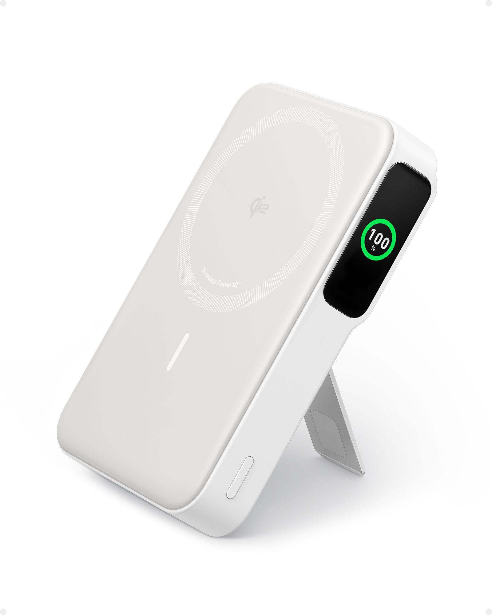 Anker 633 Magnetic Wireless Power Bank 10000mAh,15W, 27W USB C, White