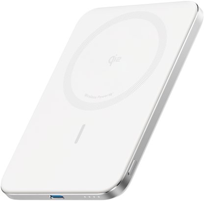 Anker Nano 5000mAh, Bezdrátová, 20W bílá