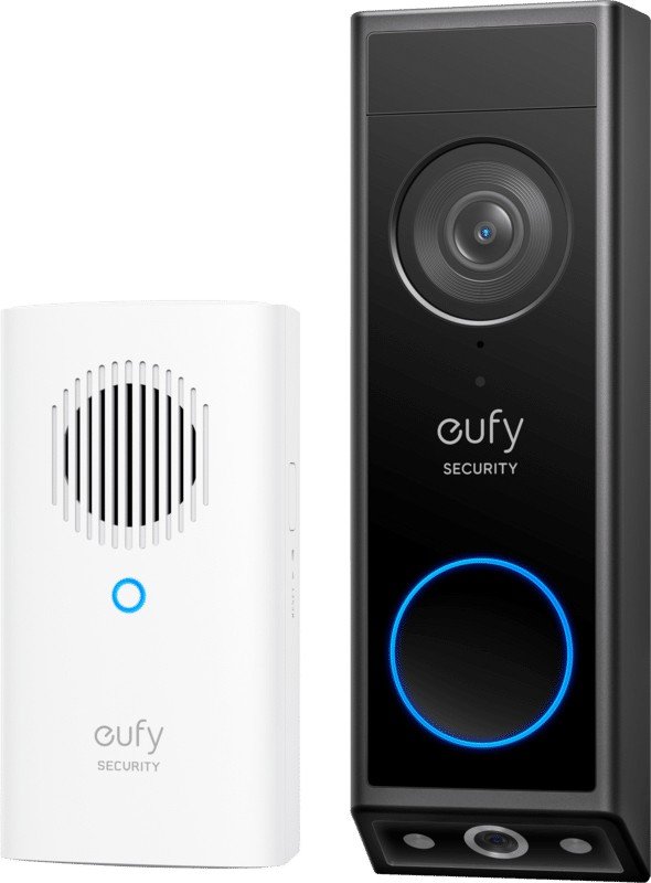 Anker Eufy E340 Domovní videozvonek s interní vyzváněcí jednotkou, černý