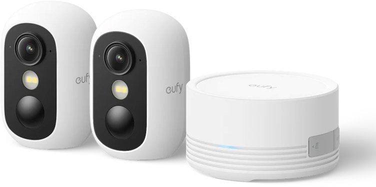 Eufy C35 (sada 2 ks + jednotka HomeBase Mini) 1080p bílý