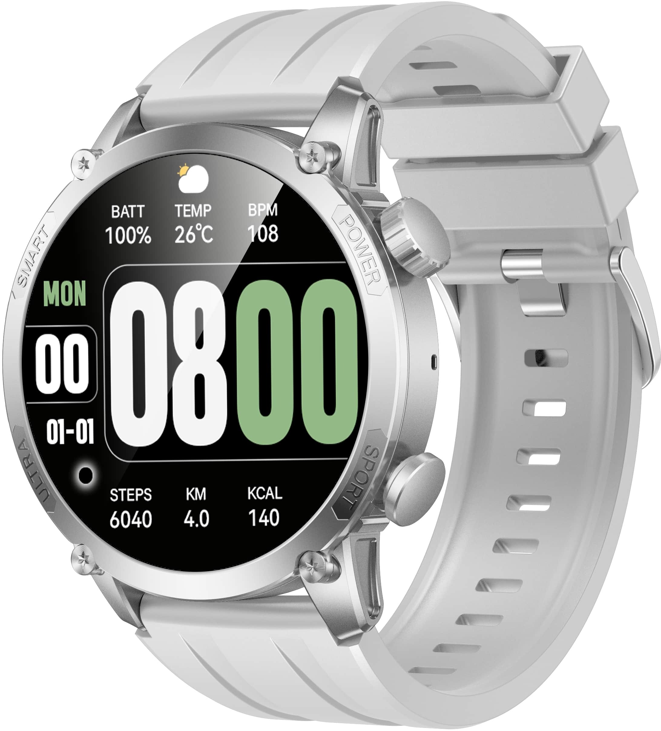 ARMODD Silentwatch 7 Pro GPS stříbrná