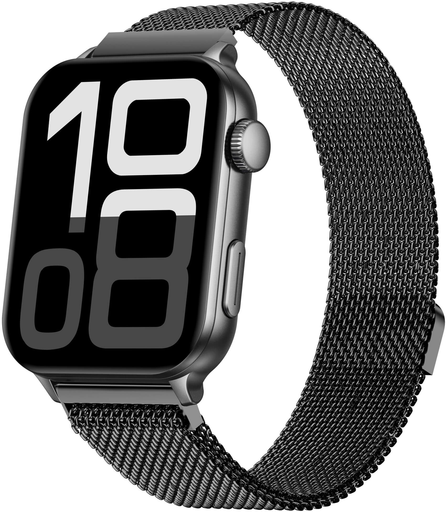 ARMODD Prime 3 GPS černá s kovovým + silikonovým řemínkem