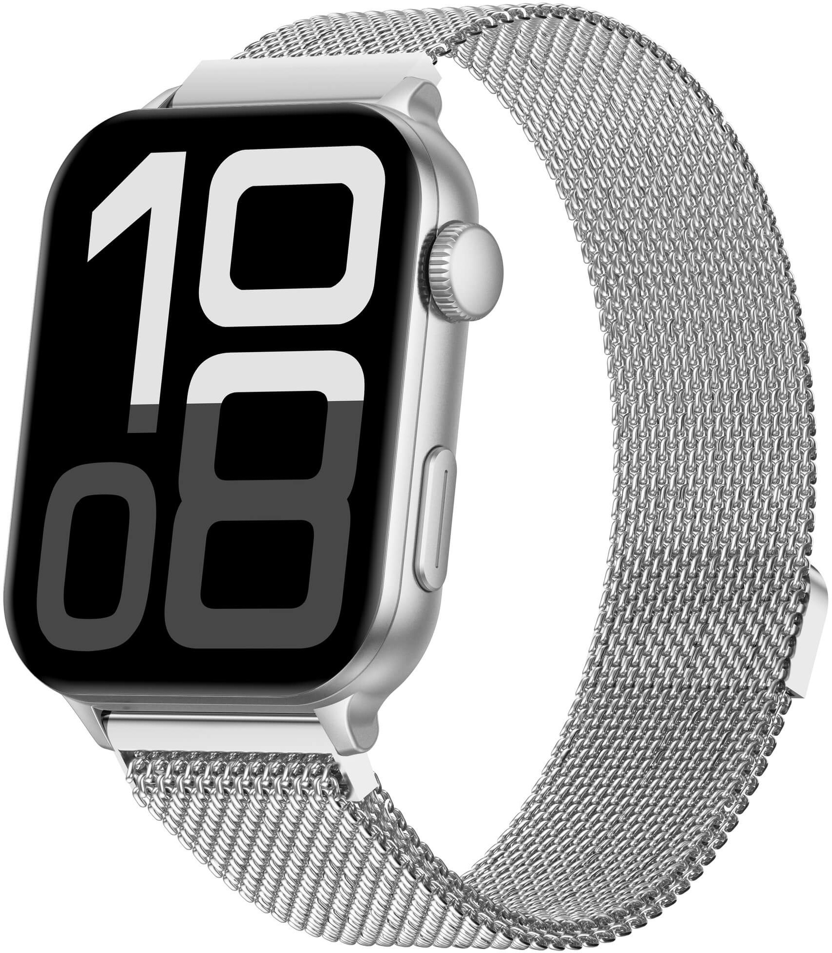 ARMODD Prime 3 GPS stříbrná s kovovým + silikonovým řemínkem