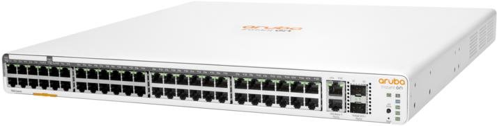 HPE Aruba Instant On 1960 48G 40p Class4 8p Class6 PoE 2XGT 2SFP+ 600W Switch