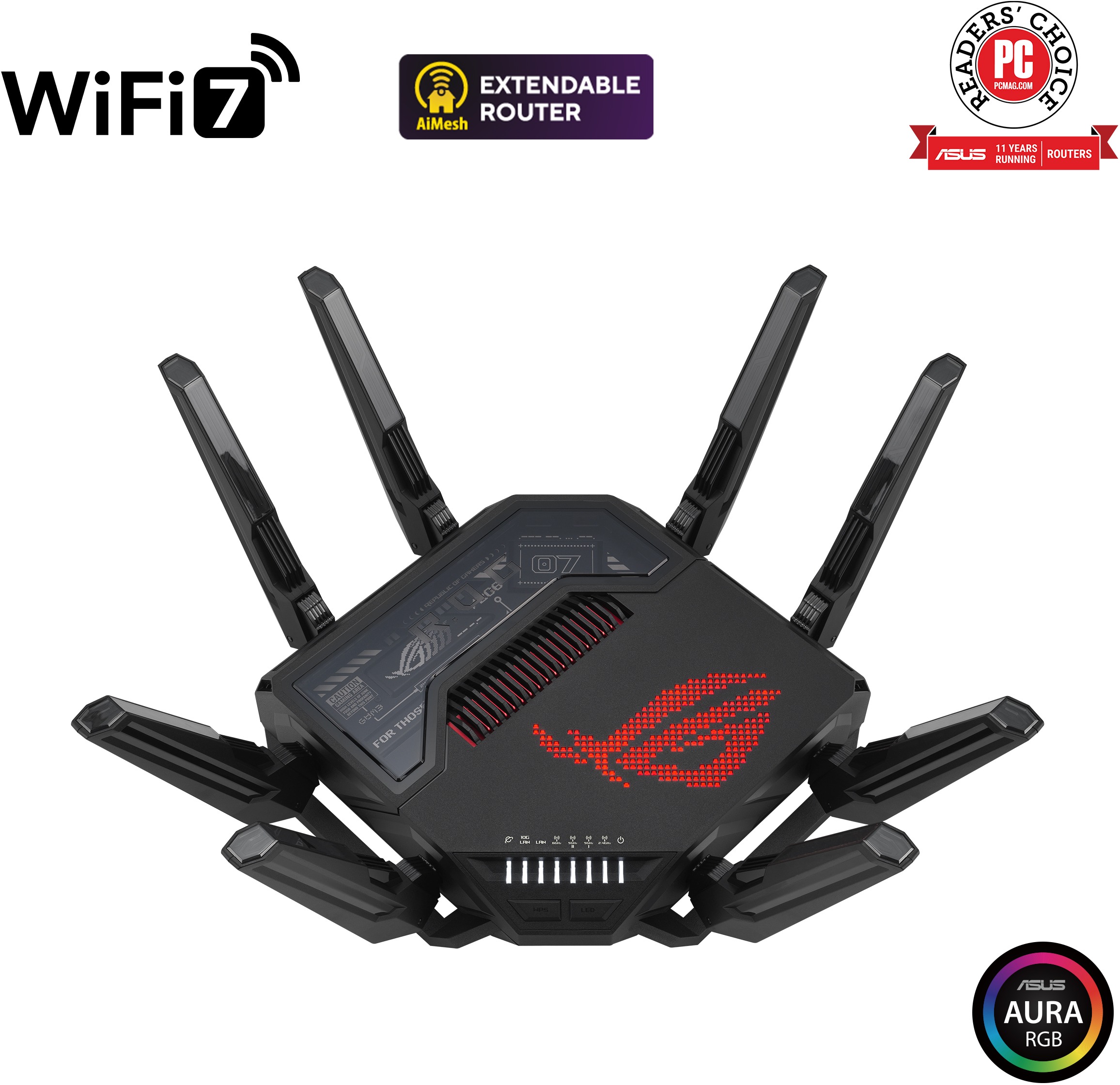 ASUS ROG Rapture GT-BE98 herní WiFi router