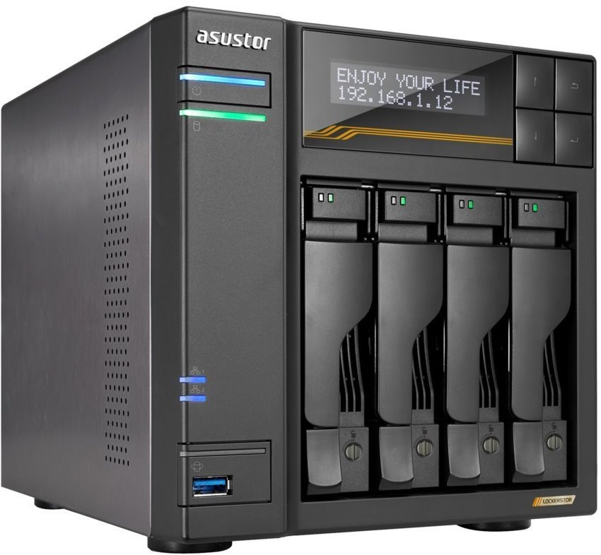 Asustor Lockerstor 4 Gen3 - AS6804T chytré datové úložiště