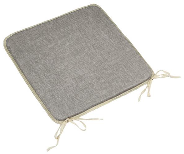 Bellatex sedák Lada 34/016, hladký, 40 × 40 cm, hnědošedý Uni